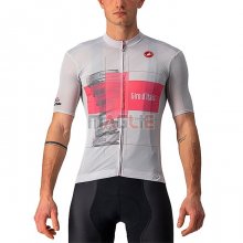 Maglia Giro d'Italia Manica Corta 2021 Bianco Rosa