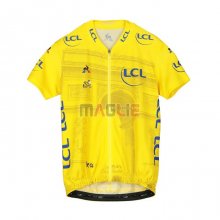 Maglia Tour de France Manica Corta 2019 Giallo(2)