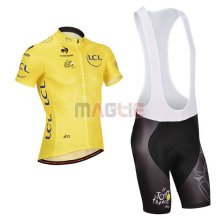 Maglia Tour de France manica corta 2014 giallo