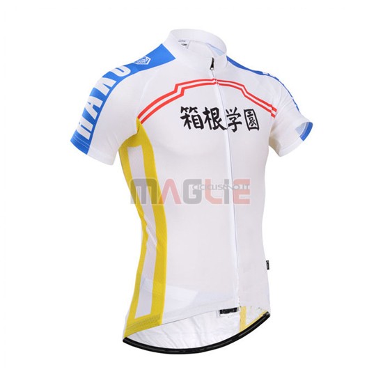 Maglia CyclingBox manica corta 2014 bianco e blu