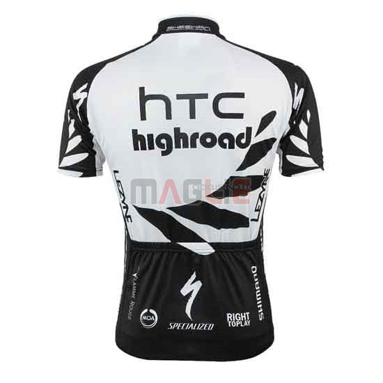 Maglia HTC Highroad manica corta 2011 nero