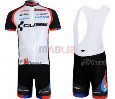 Maglia Cube manica corta 2011 nero e bianco