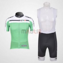 Maglia Giordana manica corta 2011 bianco e verde