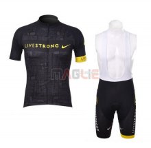 Maglia Livestrong manica corta 2012 nero