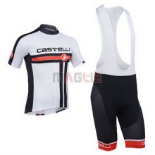 Maglia Castelli manica corta 2013 rosso e bianco