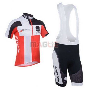 Maglia Sportful manica corta 2013 bianco e rosso