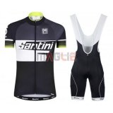 Maglia Santini manica corta 2016 giallo e nero Maglia Santini manica corta 2016 giallo e nero
