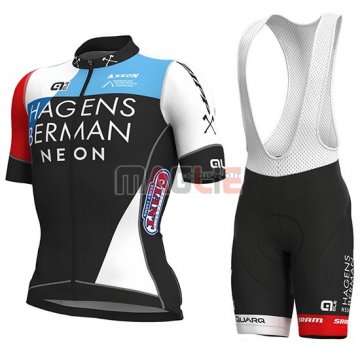 2018 Maglia Axeon PRS Nero Rosso