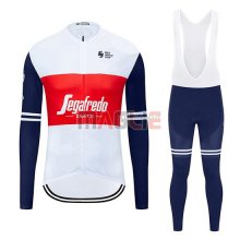 Maglia Segafredo Zanetti Manica Lunga 2020 Bianco Rosso