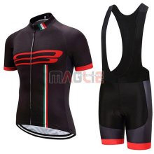 Maglia Giro d'Italia Manica Corta 2020 Nero Rosso