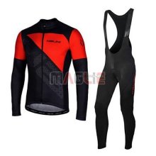 Maglia Nalini Manica Lunga 2020 Rosso Nero