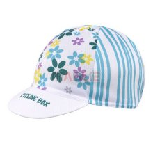 2015 CYCLINGBOX Cappello Ciclismo bianco e blu