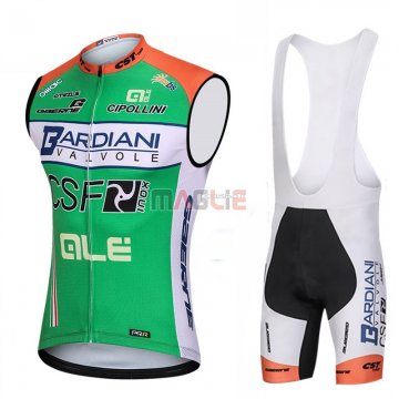 Gilet Antivento Bardiani Csf 2018 Verde