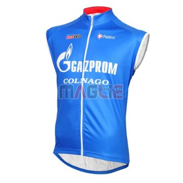 Gilet antivento Rusvelo 2016 blu e bianco