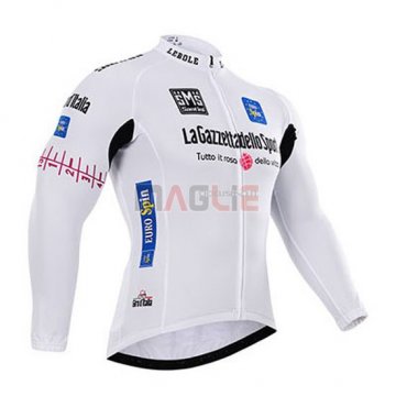Maglia Giro de Italia manica lunga 2015 bianco