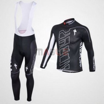 Maglia Specialized manica lunga 2016 nero e bianco