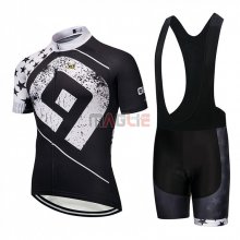 Maglia ALE Manica Corta 2018 Nero e Bianco