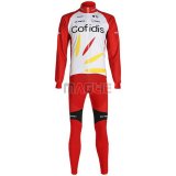 Maglia Cofidis Manica Lunga 2020 Rosso