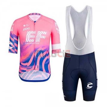 Maglia EF Education First Manica Corta 2020 Rosa