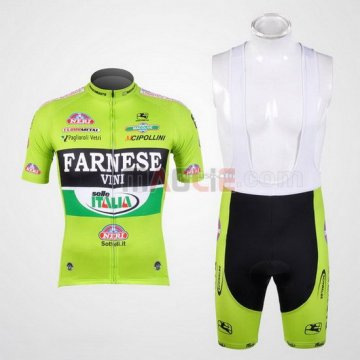 Maglia Farnese manica corta 2011 nero e verde