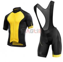 Maglia Mavic Manica Corta 2017 Giallo e Nero