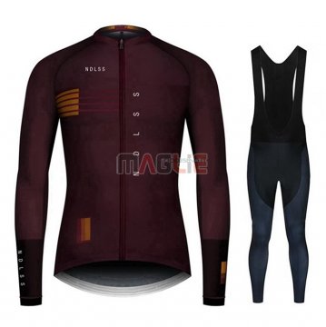 Maglia NDLSS Manica Lunga 2020 Marrone Rosso