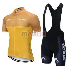 Maglia STRAVA Manica Corta 2019 Giallo