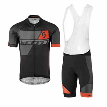 Maglia Scott Manica Corta 2017 grigio e nero