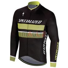 Maglia Specialized Manica Lunga 2018 Nero Giallo