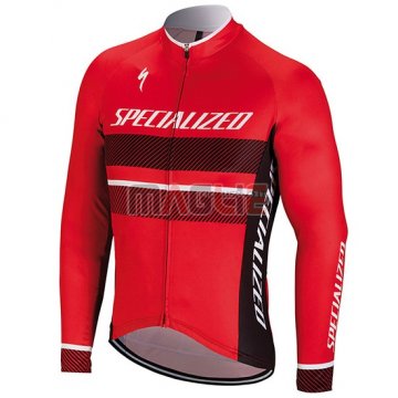 Maglia Specialized Manica Lunga 2018 Rosso