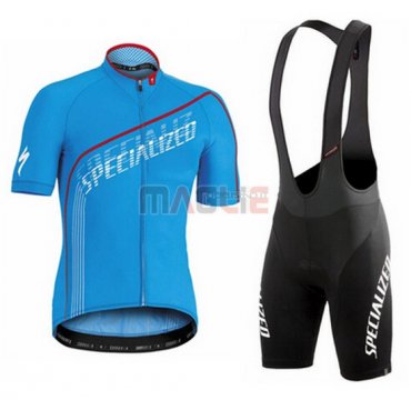 Maglia Specialized manica corta 2016 celeste