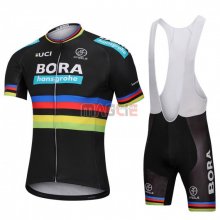 Maglia UCI Mondo Campione Bora Nero