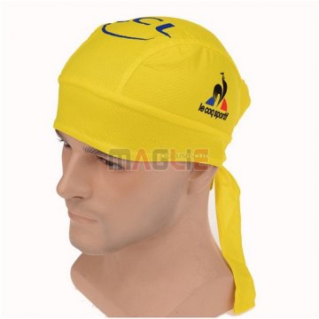 2015 Tour de france Bandana Ciclismo giallo