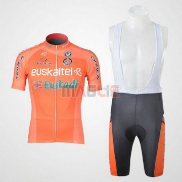 Maglia Euskalte manica corta 2011 arancione