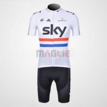 Maglia Sky manica corta 2012 nero e bianco