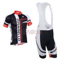 Maglia Pinarello manica corta 2013 nero e rosso