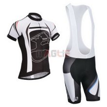 Maglia Giordana manica corta 2014 nero e bianco