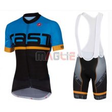 Maglia Castelli manica corta 2016 blu e nero