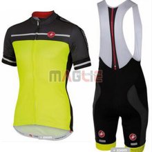 Maglia Castelli manica corta 2016 giallo