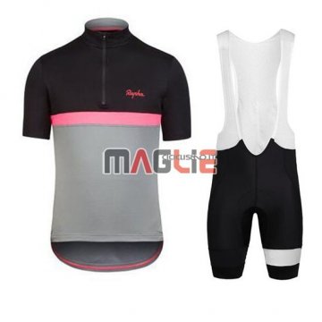 Maglia Rapha manica corta 2016 nero e rosso