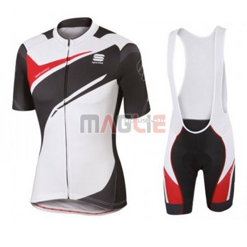 Maglia Sportful manica corta 2016 bianco e nero