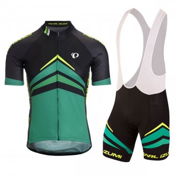 2017 Maglia Pearl Izumi nero e verde