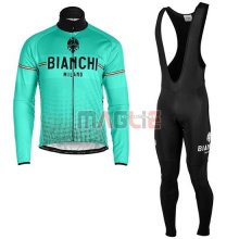 Maglia Bianchi Milano XD Manica Lunga 2019 Blu Grigio