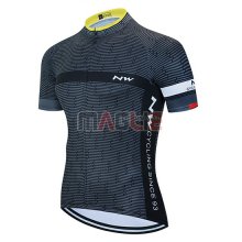 Maglia Northwave Manica Corta 2020 Grigio Nero Bianco