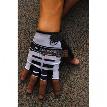 2020 Assos Guanti Corti Ciclismo Nero Bianco