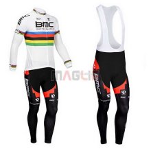 Maglia BMC manica lunga 2013 bianco