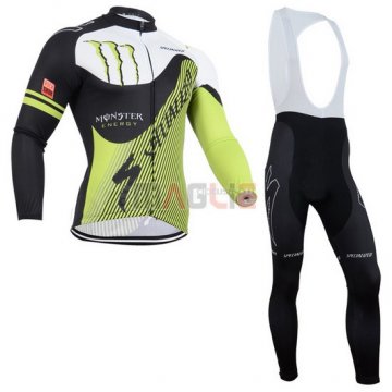 Maglia Specialized manica lunga 2014 nero e verde