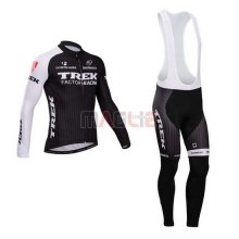 Maglia Trek manica lunga 2014 nero e bianco