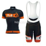 Maglia ALE Formula 1.0 Adriatico 2017 Arancione e Nero