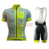 Maglia ALE manica corta 2016 giallo e grigio